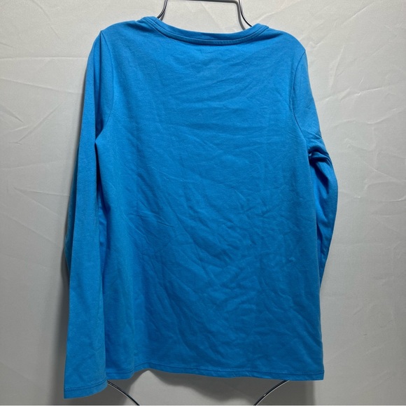Girls' Long Sleeve Cat & Jack‚ Bright Blue Sz 10/12 NWT - Picture 7 of 7